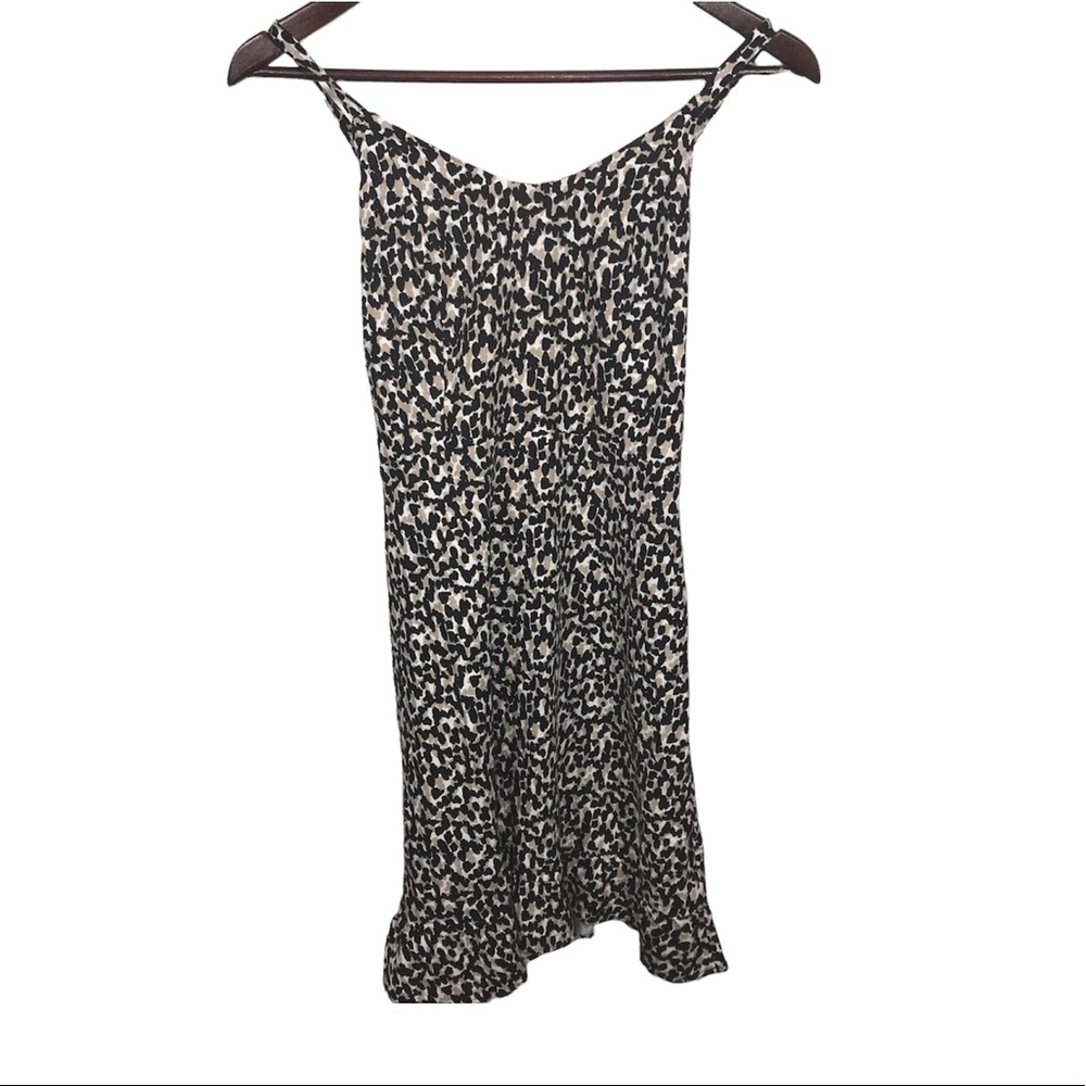 Old Navy Cheetah Leopard Print Dress Size XS